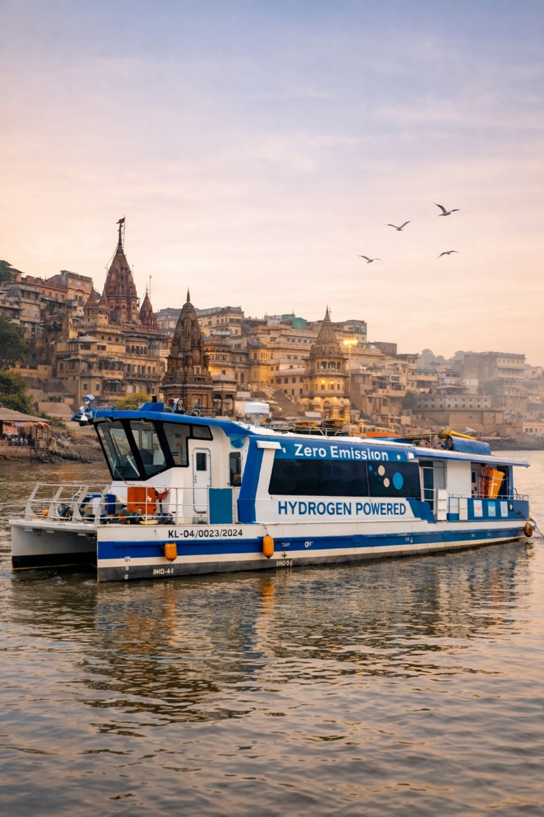 Jalsa hydrogen cruise - Varanasi cruise on Ganga - cruise varanasi